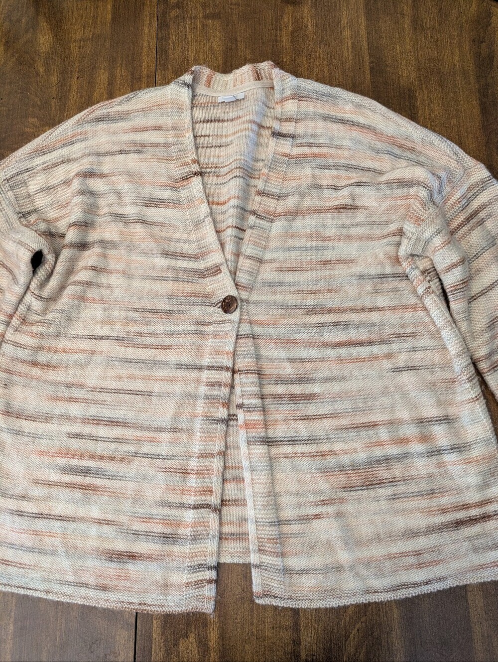Pure Jill By J. Jill Knit Cardigan Large One Button